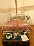 Come and Stay in our Off Grid Luxury Lotus Bell Tents