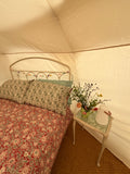 Come and Stay in our Off Grid Luxury Lotus Bell Tents