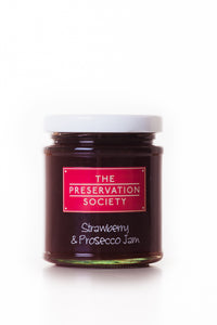 Strawberry and Prosecco Jam - The Preservation Society 