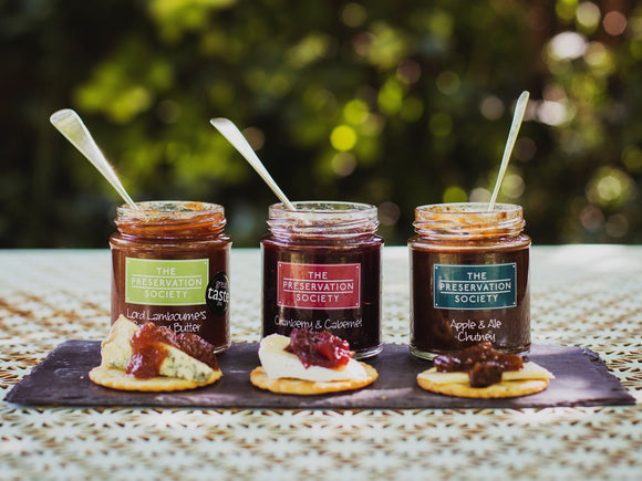 Luxury Love Cheese Trio Gift Box - The Preservation Society 