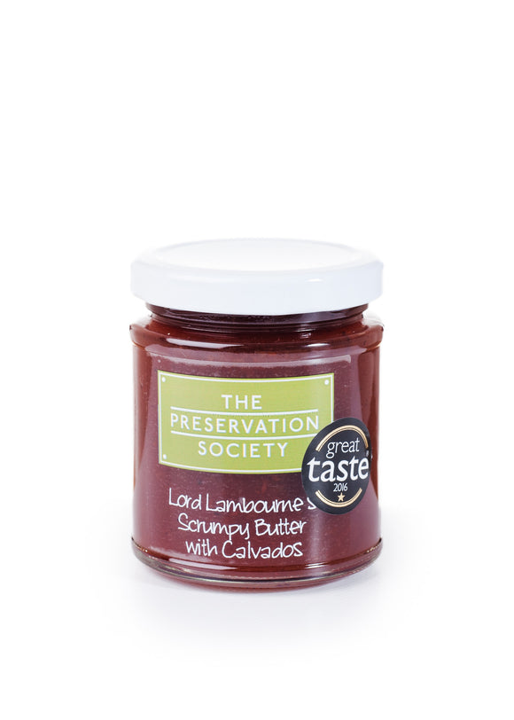 Lord Lambourne's Scrumpy Butter with Calvados - Great Taste Award - The Preservation Society 