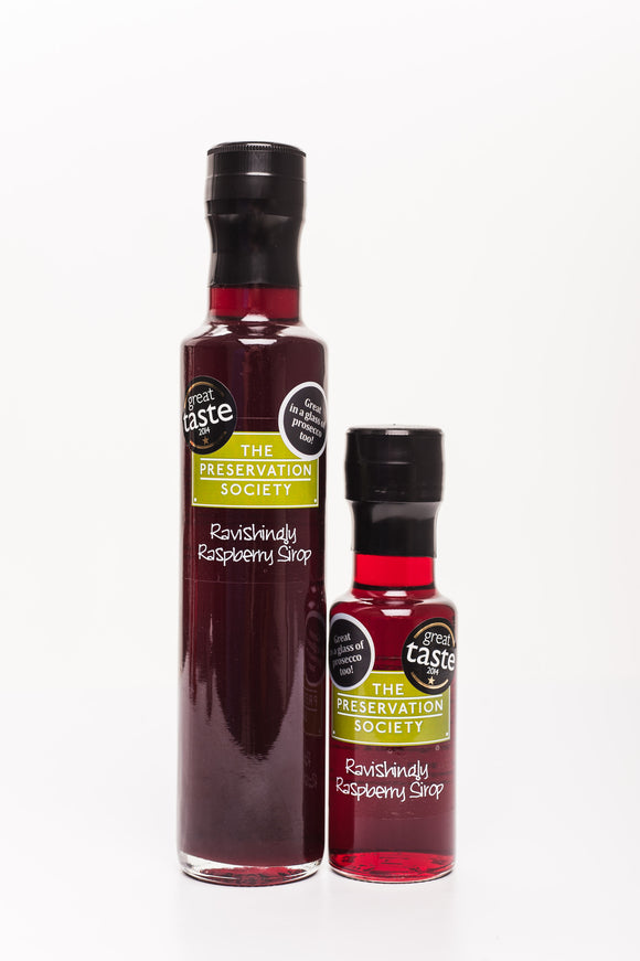 Ravishingly Raspberry Sirop - The Preservation Society 