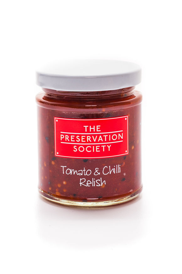 Tomato and Chilli Relish - The Preservation Society 