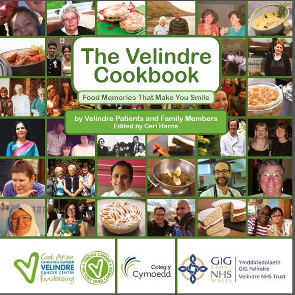 Velindre Cookbook  - Food Memories that Make You Smile x - The Preservation Society 
